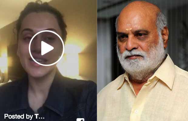 Watch: Taapsee Pannu Apologises For Her Comment On Director K Raghavendra Rao