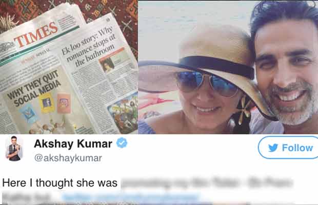 Twinkle Khanna Reveals That Her Marital Negotiations Involved A Toilet Clause, Akshay Kumar Reacts!