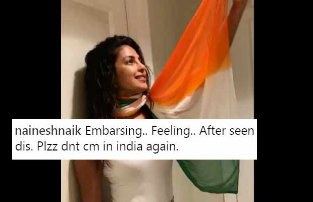 Priyanka Chopra Gets Trolled For Disrespecting National Flag, Called Anti-National!