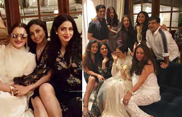 Inside Photos: Aishwarya Rai Bachchan, Rani Mukerji, Rekha And Others Party Hard At Sridevi’s Birthday Bash!