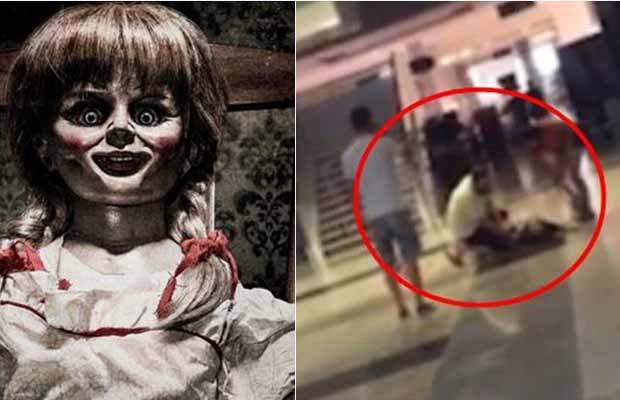 Watch: Woman Punches Herself, Screams After Watching Annabelle: Creation