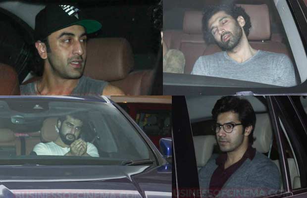 Boys Night Out: Ranbir Kapoor, Arjun Kapoor, Varun Dhawan Party Hard At Karan Johar’s House