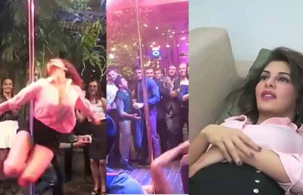 Oops! Jacqueline Fernandez Injures Herself While Doing Pole Dancing-Watch Video