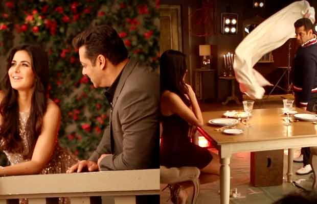 Salman Khan And Katrina Kaif’s Chemistry Looks Smoking HOT In This Behind The Scenes Video!