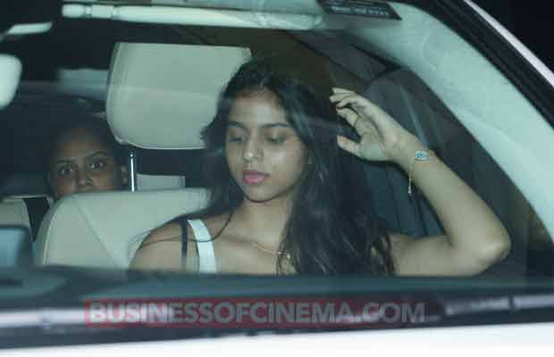 SPOTTED: Suhana Khan Enjoys Movie Night With Ahaan Panday
