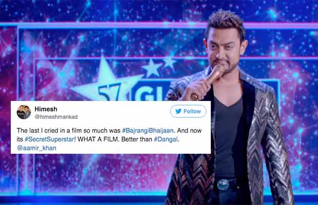 The First Reviews Of Aamir Khan, Zaira Wasim Starrer Secret Superstar Are Out And It Will Force You To Watch The Film!