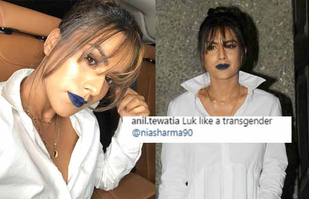 Nia Sharma Gets Trolled For Blue Halloween Lips, Here’s What She Does Next!