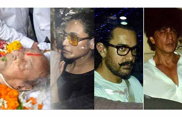 Watch: Aamir Khan, Shah Rukh Khan, Ranveer Singh And Others Pay Last Respect To Rani Mukerji’s Father Ram Mukerji!