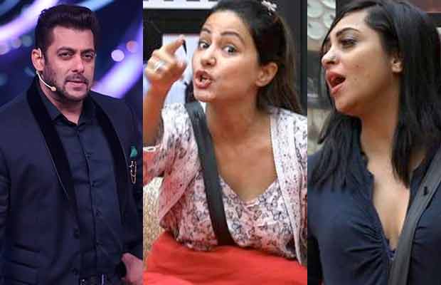 Bigg Boss 11: Here’s What Salman Khan Has To Say About Arshi Khan’s Spit Act On Hina Khan!