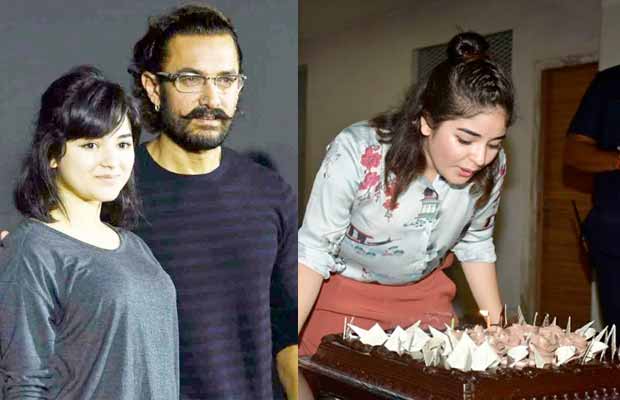Watch Video: Secret Superstar Zaira Wasim Celebrates Her Birthday In Aamir Khan Way