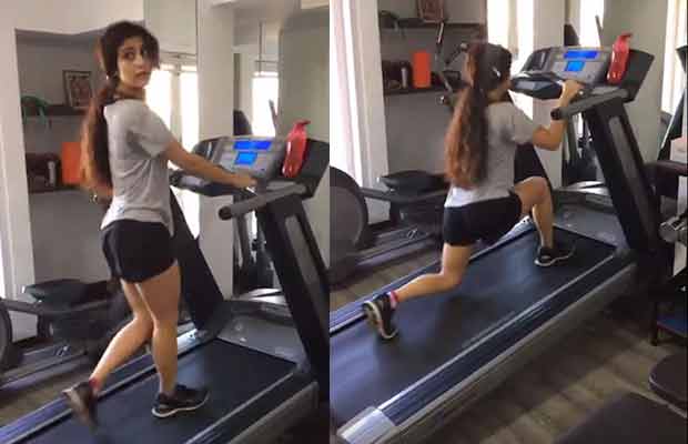 Fatima Sana Shaikh Sweating It Out For Her Next Thugs Of Hindostan