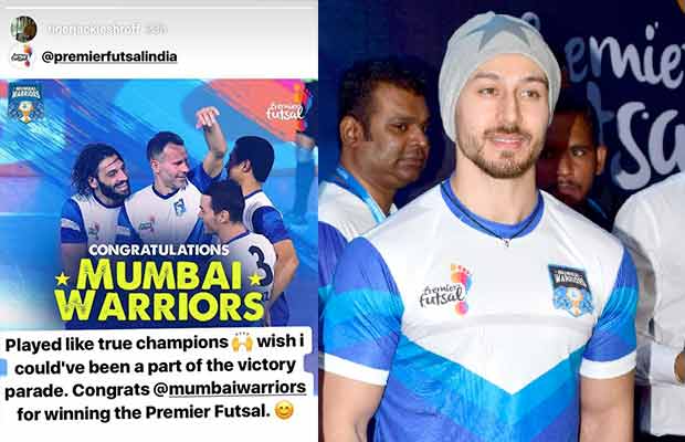 Tiger Shroff Shares His Happiness On The Victory Of His Football Team