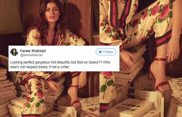 Twinkle Khanna Gets Trolled For Sitting On Books, Here’s How She Reacted!