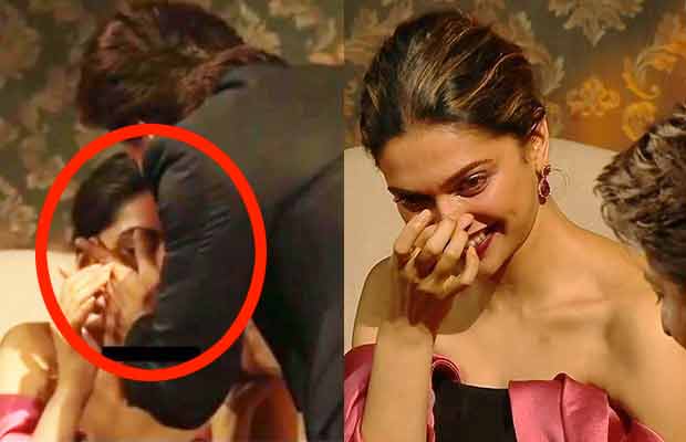 Watch: Deepika Padukone Cries, Shah Rukh Khan Comes To Wipe Off Her Tears!