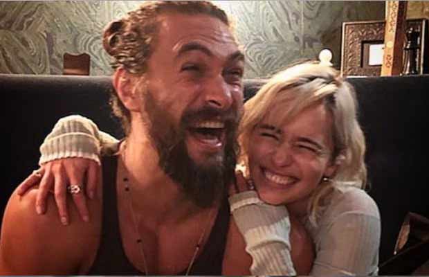 Game Of Thrones Reunion: Emilia Clarke And Jason Momoa Get Tipsy In London