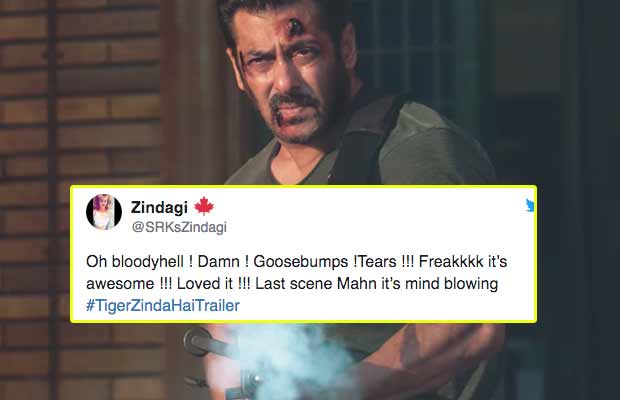 Salman Khan-Katrina Kaif’s Tiger Zinda Hai Trailer Gets Roaring Response By Fans!