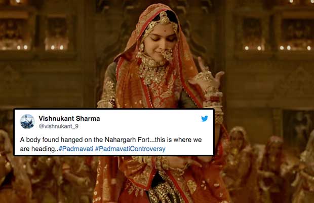 Twitter Reacts To Dead Body With Anti-Padmavati Slogans Found Hanging At Jaipur Fort