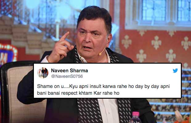 Rishi Kapoor Called An Ex-RJ Ugly, This Is How Twitter Reacted