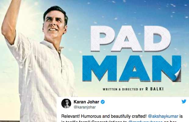 Bollywood Celebs React To Akshay Kumar Starrer Pad Man Trailer