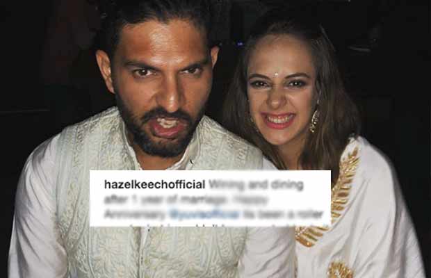 Here Is What Hazel Keech Had To Say To Yuvraj Singh On Their Wedding Anniversary