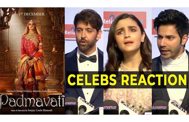 Bollywood Celebrities Reacts On Padmavati Ban