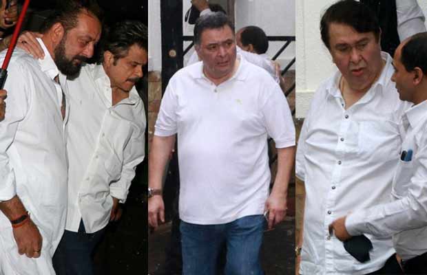Just In: Sanjay Dutt, Anil Kapoor And Others Reach Shashi Kapoor’s Residence For Last Rites