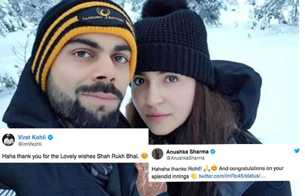 Newlyweds Anushka Sharma And Virat Kohli React To The Congratulatory Tweets!
