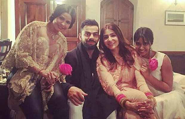 Anushka Sharma Cannot Stop Laughing With Virat Kohli In The Post-Wedding Photographs!