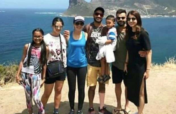 Photos: Virat Kohli – Anushka Sharma Are Having A Funtime Exploring Cape Town With Shikhar Dhawan And Family!