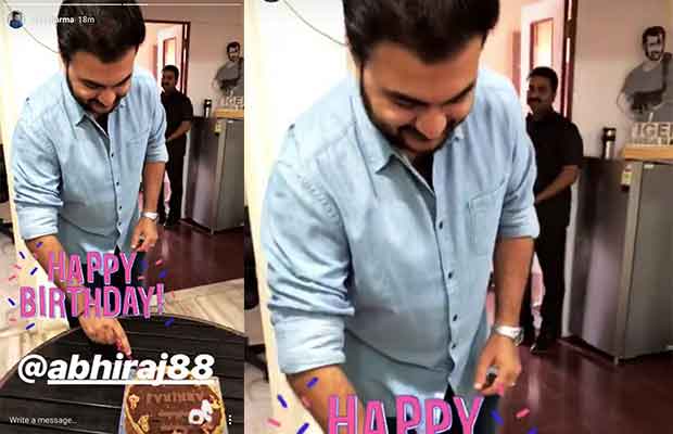 Team Loveratri Celebrates Director Abhiraj Minawala’s Birthday On Sets
