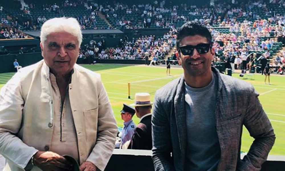 Farhan Akhtar’s Wimbledon Time With Dad Javed Akhtar