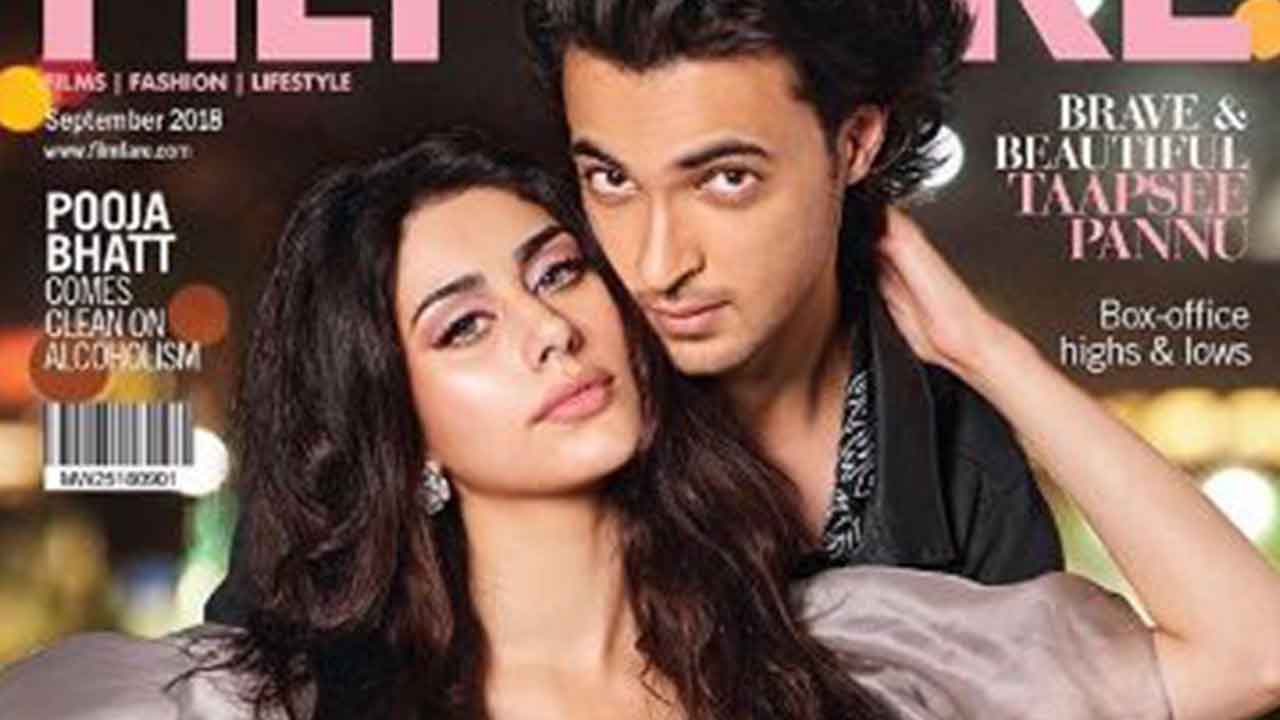 Loveratri Stars Aayush Sharma And Warina Hussain Spill Magic On Their First Magazine Cover!