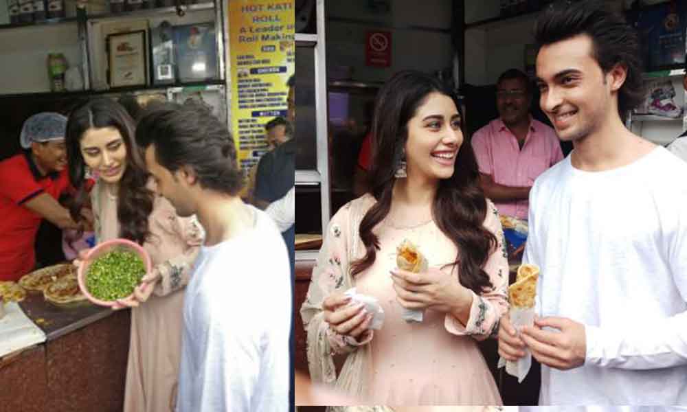 Ahead Of The Loveratri Release, Aayush Sharma, And Warina Hussain Seek Blessing At Kali Temple And Enjoy Street Food In Kolkata