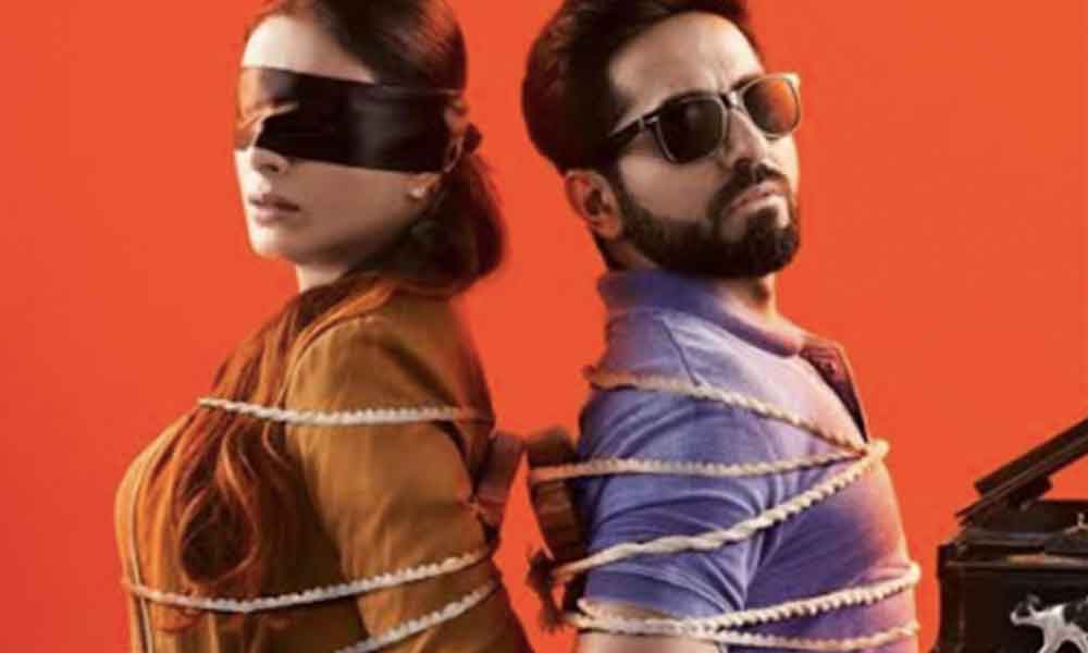 AndhaDhun: Blindfolded Tabu And Ayushmann Khurrana Are Bound By Fate In The Latest Poster