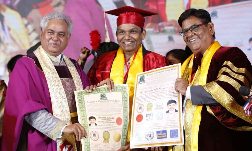 Now, A Doctorate For Jayantilal Gada!