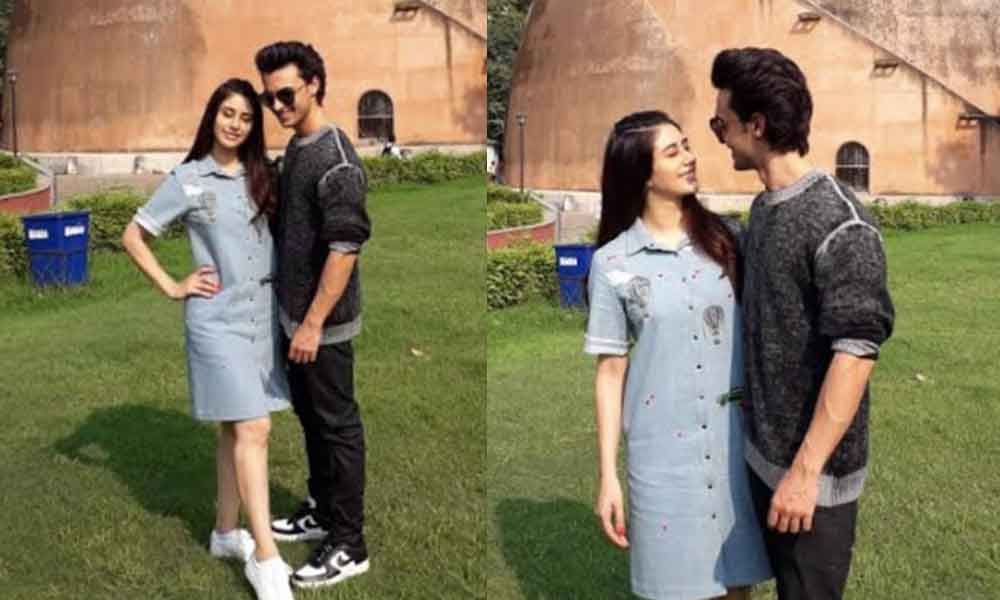 A Month Ahead Of Loveratri Release Aayush Sharma And Warina Hussain’s Visit Heritage Site In Patna