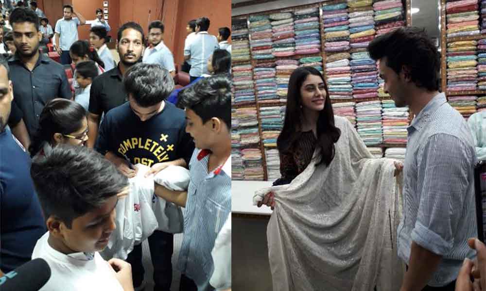 Ahead Of The Loveratri’s Release, Lucknow Visit Of Aayush Sharma And Warina Hussain Involved A Lot Of Food, Shopping, And School Visit
