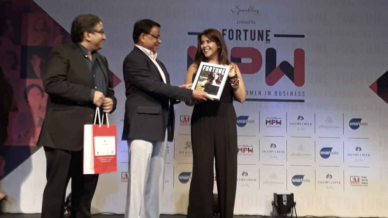 Ekta Kapoor Felicitated At Fortune India’s 50 Most Powerful Women In Business Event