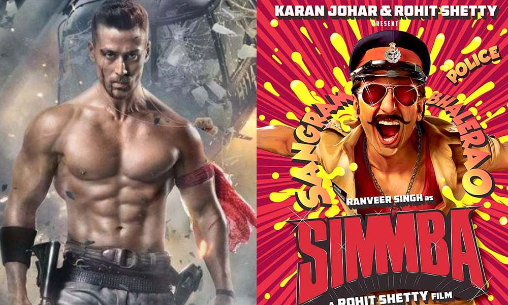 Box Office: Ranveer Singh’s Simmba Fails To Beat Tiger Shroff’s Baaghi 2