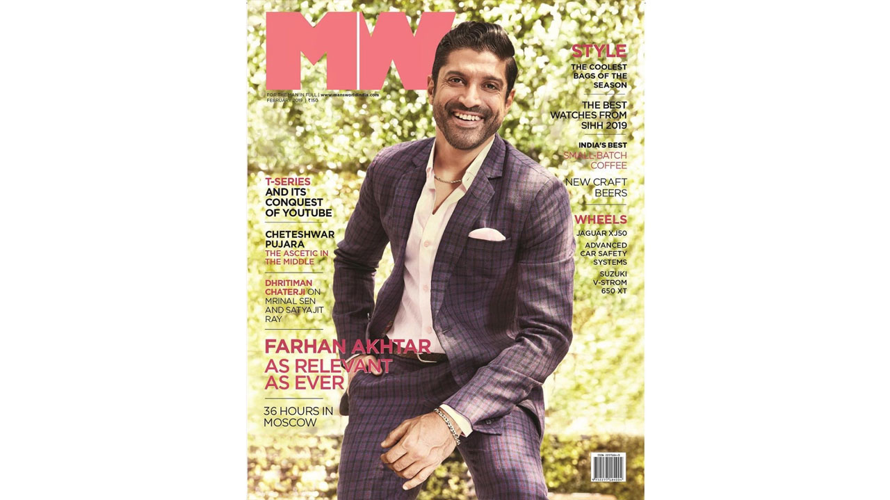 Farhan Akhtar Looks Dapper As He Graces The Cover Of A Leading Magazine