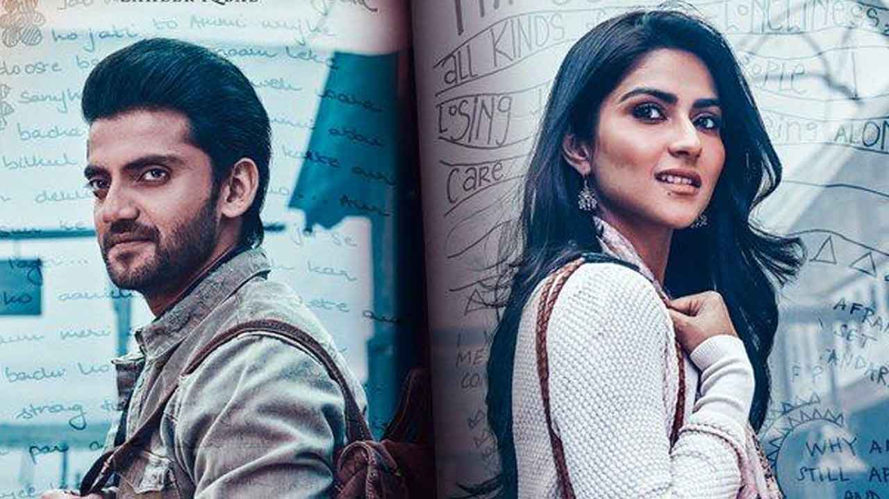 Poster Of Notebook Opens A New Page Featuring Zaheer Iqbal And Pranutan