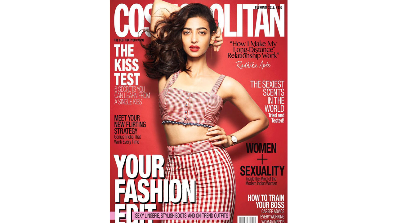 Radhika Apte Looks Stunning On The February Issue Of Cosmopolitan India