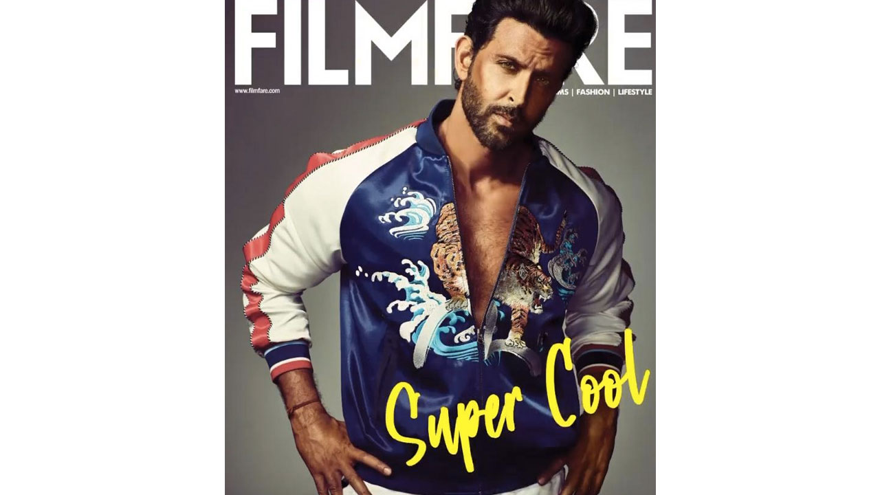 Glowing after the success of Super 30, Hrithik Roshan dazzles on the digital cover of Filmfare
