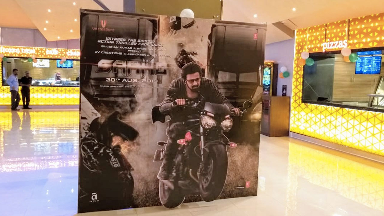 The makers of Prabhas starrer ‘Saaho’ have created ‘World Of Saaho’ at theatres across multiple cities of India. Check it out!