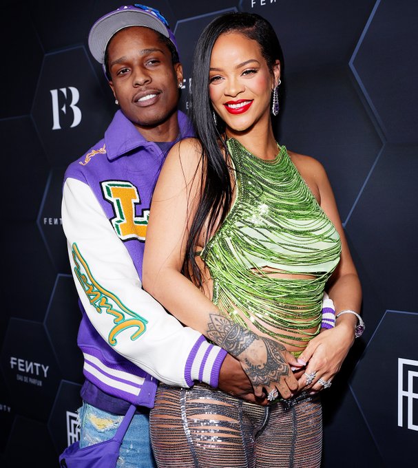 Rihanna and A$Ap Rocky