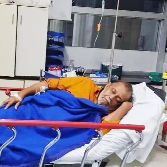 Picture of mithun da in hospital