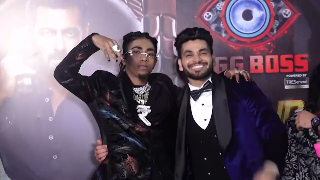 Videos : Mc Stan And Shiv Thackeray Arrieved At Big Boss Finale Set Byte